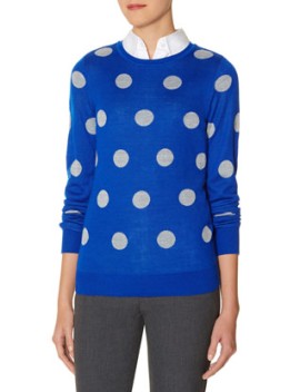 Polka Dot Sweater @ The Limited